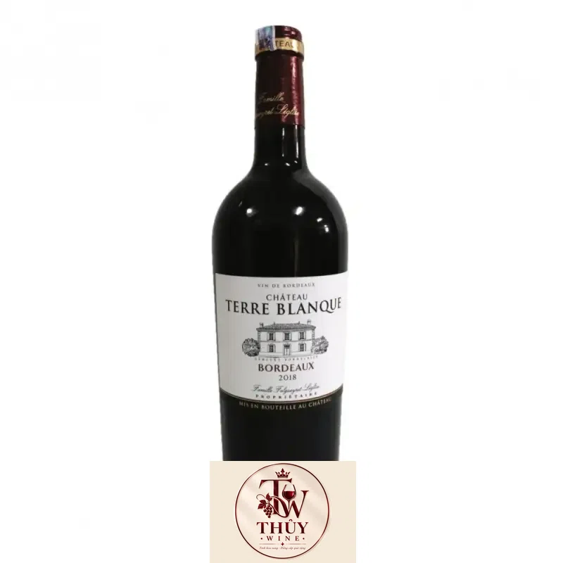 Vang Pháp Chateau Terre Blanque Bordeaux Red uống ngon