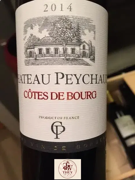 Rượu vang Chateau Peychaud Côtes De Bourg