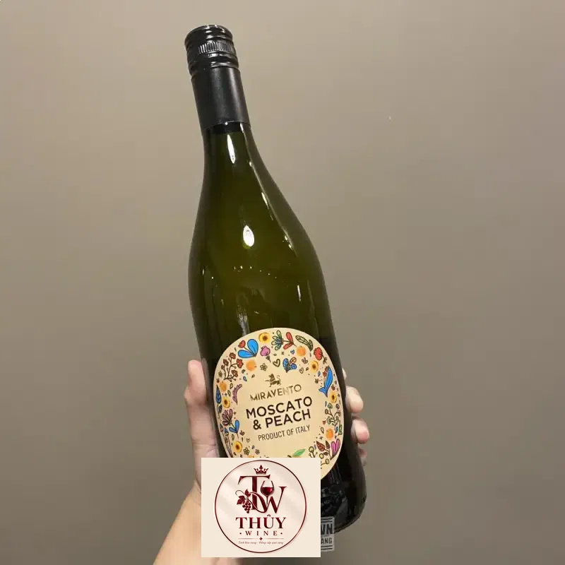 Vang Ý Moscato Peach Miravento Uống ngon