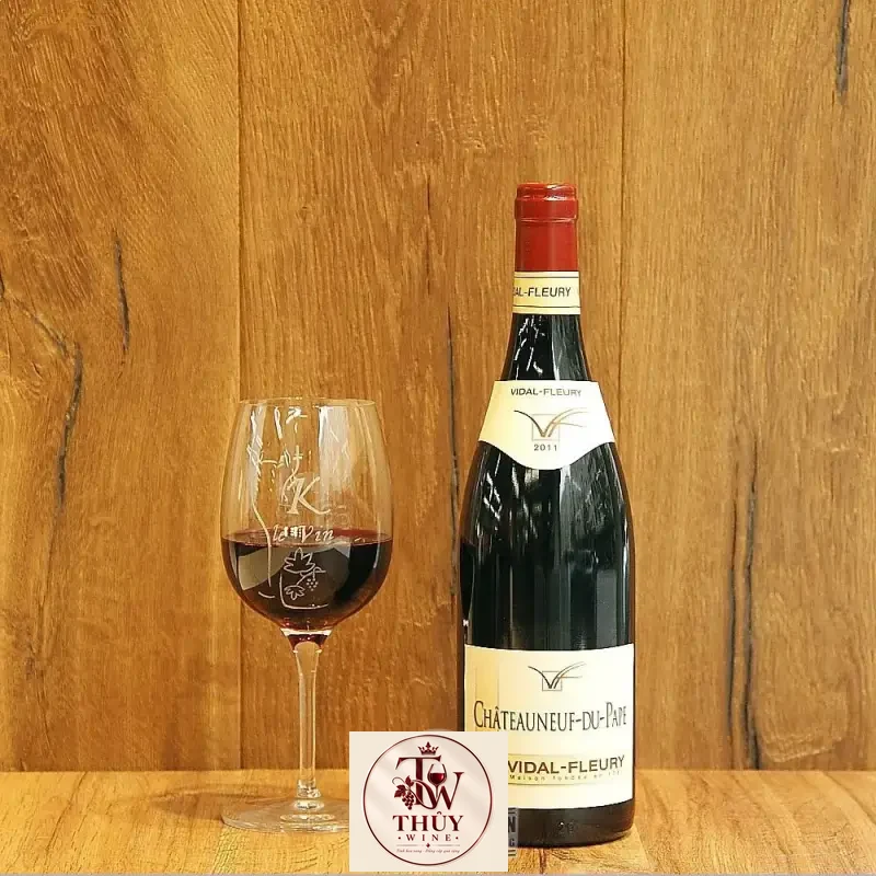Vang Pháp CHATEAUNEUF DU PAPE VIDAL FLEURY