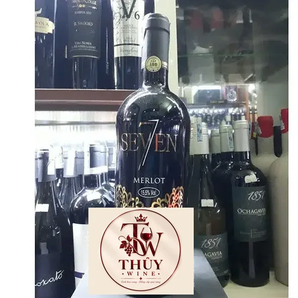 Vang Ý 7 SEVEN MERLOT 15,5 ĐỘ
