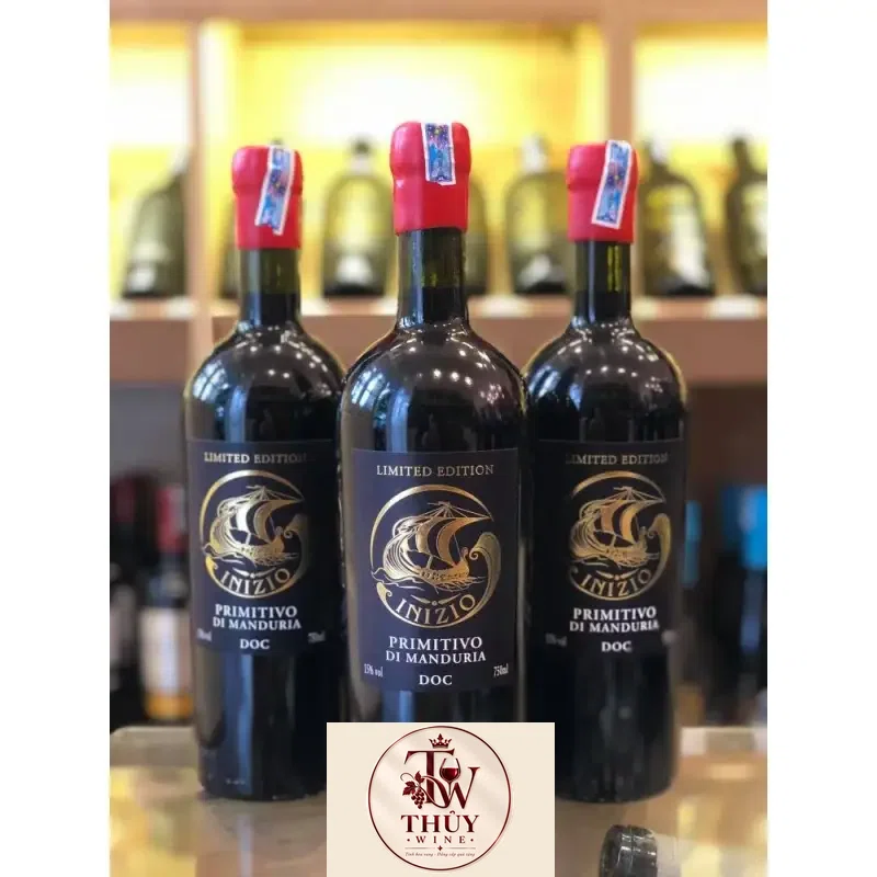 Rượu Vang Ý INIZIO PRIMITIVO DI MANDURIA LIMITED EDITION DOC