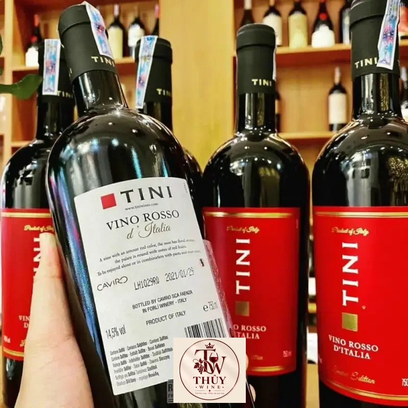 Địa chỉ bán vang y tini vino rosso d italia nhan do giá rẻ nhất
