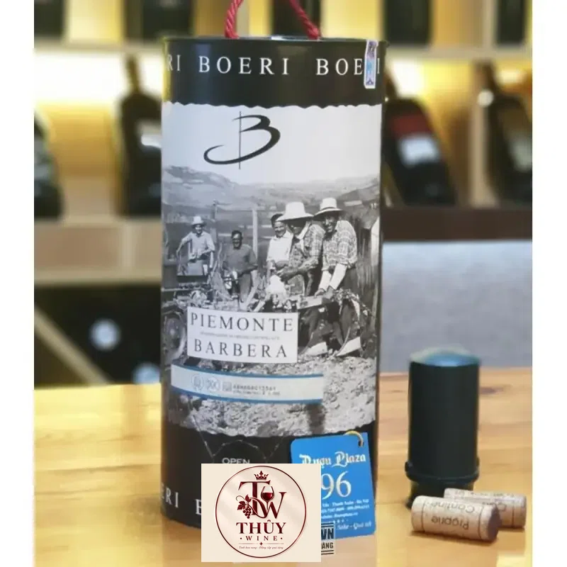 Vang Bịch Ý BOERI PIEMONTE BARBERA 3L
