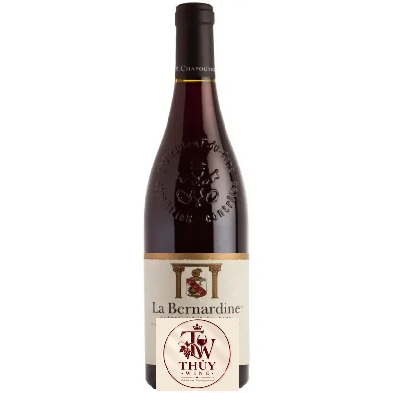 Giá vang la bernardine chateauneuf du pape mchapoutier