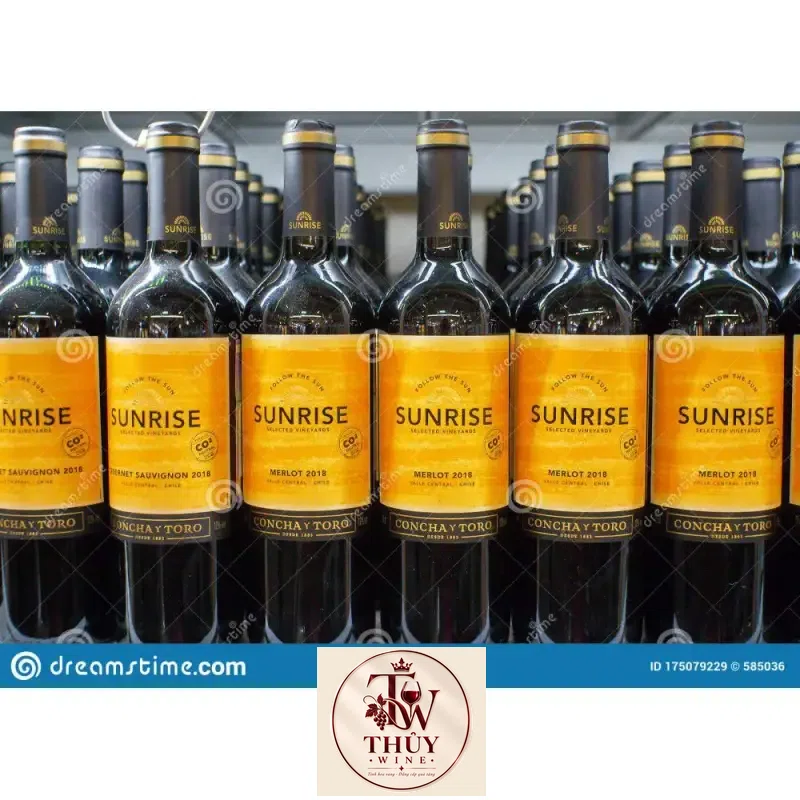 Mua vang chile sunrise carmenere concha y toro giá rẻ tại Sài Gòn