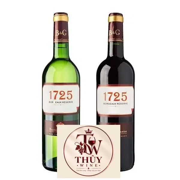 Vang Pháp 1725 BORDEAUX RESERVE ĐỎ - TRẮNG