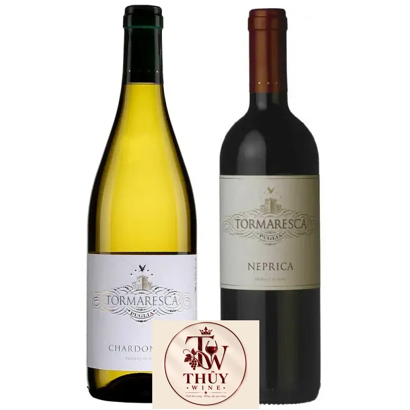 Vang Ý Tormaresca Neprica Chardonnay Puglia