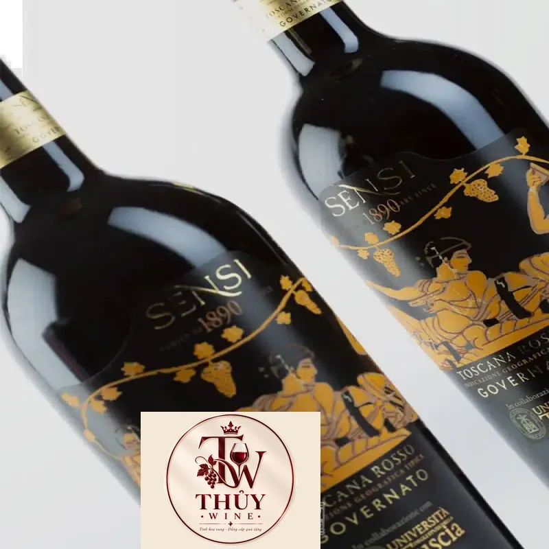 Rượu Vang Ý Sensi Governato Toscana Rosso IGT uống ngon