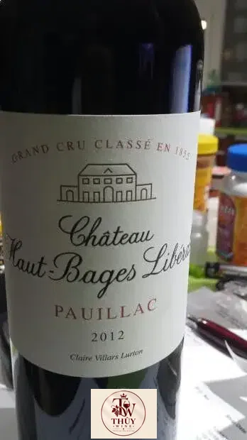 Vang Pháp Chateau Haut Bages Liberal Pauillac