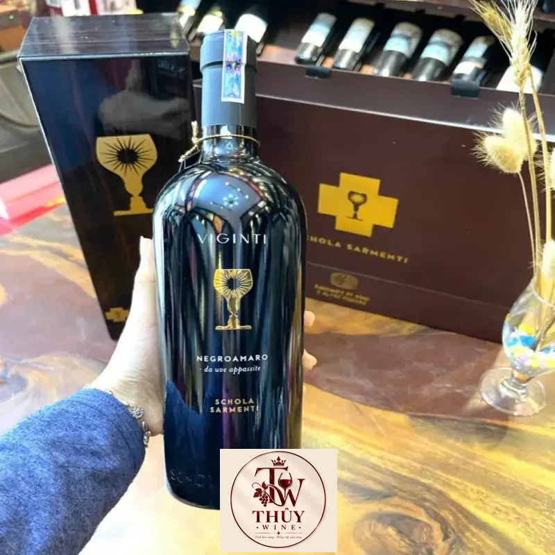 Mua vang y viginti negroamaro schola sarmenti do vang chen thanh do giá rẻ tại Sài Gòn