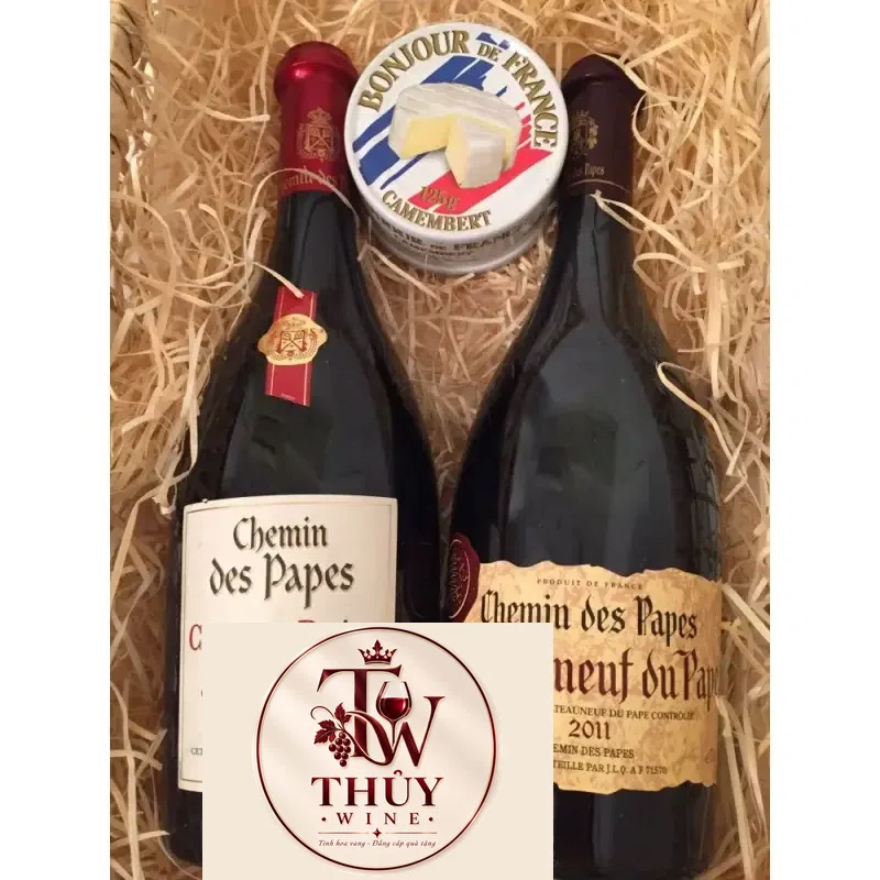 Vang Pháp Chateauneuf du pape Chemin Des Papes