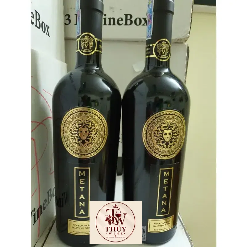 ruou vang y do metana negroamaro malvasia nera giá bao nhiêu