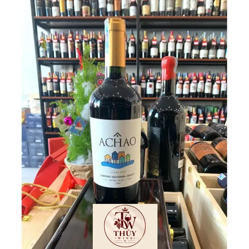 Mua vang chile achao selected cabernet sauvignon merlot gia re giá rẻ tại Hà Nội