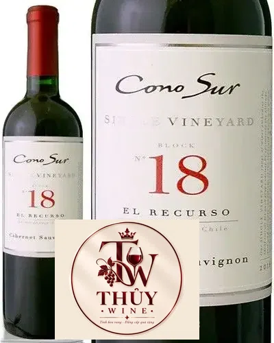 Vang Chile CONO SUR 18 SINGLE VINEYARD CABERNET SAUVIGNON