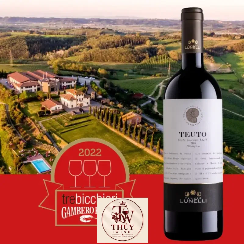 Mua ruou vang y tenute lunelli teuto costa toscana giá rẻ tại Sài Gòn