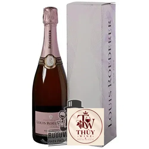 Rượu sâm banh Louis Roederer Brut Rose Champagne