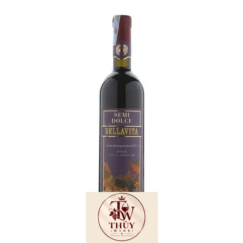 Vang Ngọt BELLAVITA SEMI DOLCE