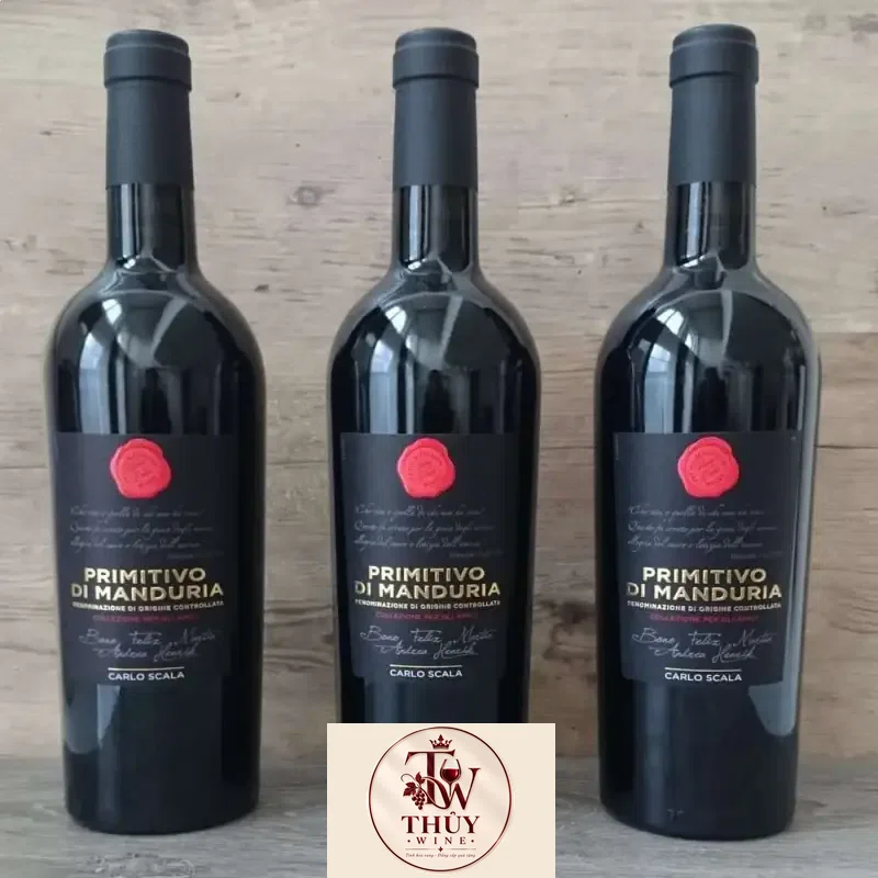 Vang Ý PRIMITIVO DI MANDURIA CARLO SCALA
