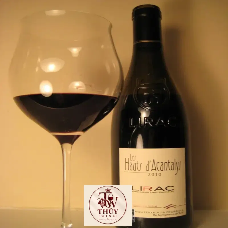 Rượu Vang Lirac Les Hauts d Acantalys