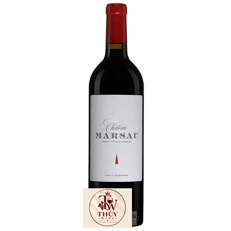 Vang Pháp Chateau Marsau Cotes de Francs Bordeaux thượng hạng