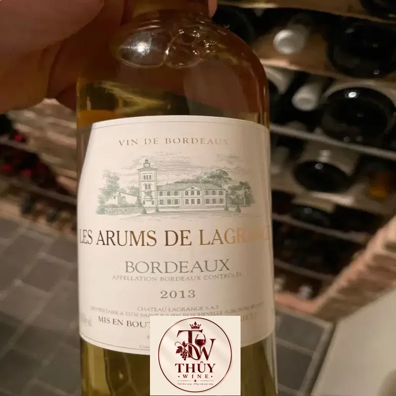 Vang Pháp Les Arums de Lagrange Bordeaux