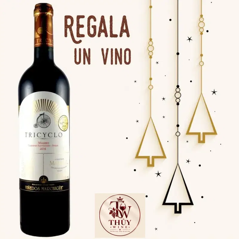 Mua vang chile tricyclo marchigue colchagua valley giá rẻ tại Hà Nội