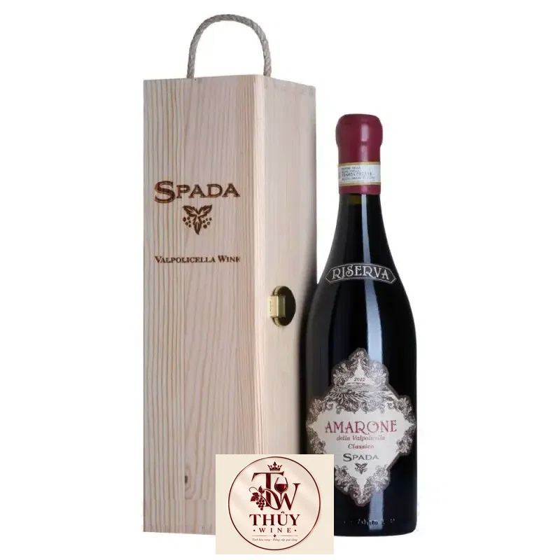 Rượu Vang Ý AMARONE SPADA RISERVA uống ngon