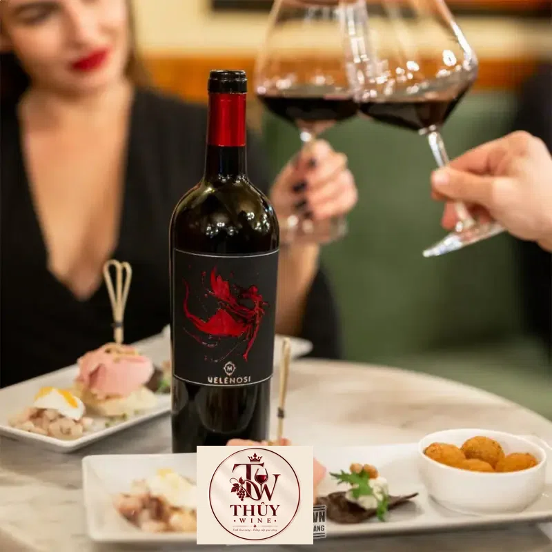 Mua ruou vang y velenosi ninfa marche igt rosso giá rẻ tại Sài Gòn