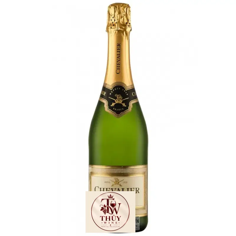 Vang nổ Pháp Chevalier Blanc de Blancs Brut uống ngon