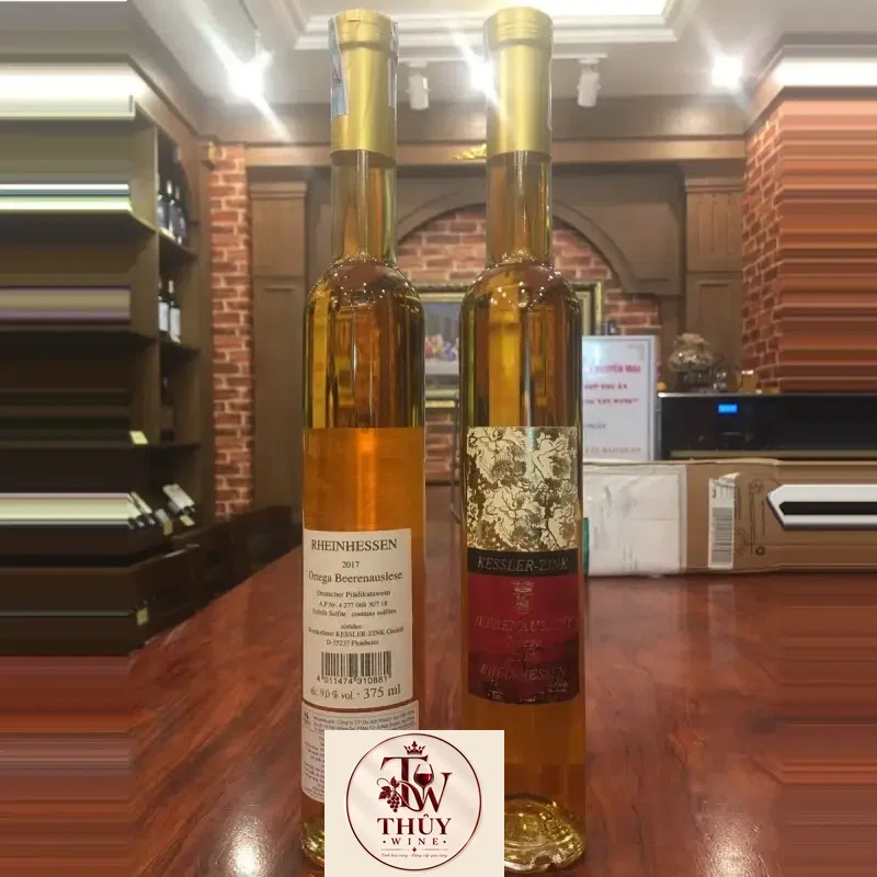 Rượu vang Đá Icewine Beerenauslese Ortega Rheinhessen Kessler Zink