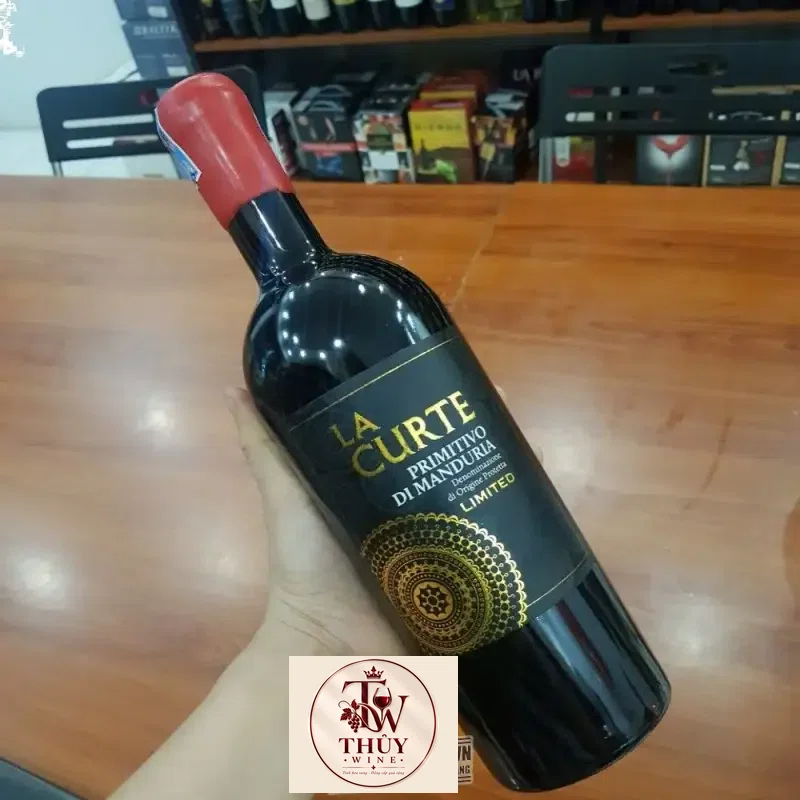 Vang Ý La Curte Limited 19 độ Primitivo di Manduria
