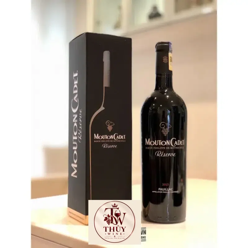 Mua vang phap mouton cadet baron philippe de rothschild reserve giá rẻ tại Sài Gòn