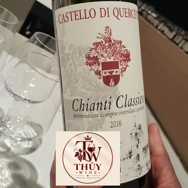 Vang Ý CASTELLO DI QUERCETO CHIANTI CLASSICO