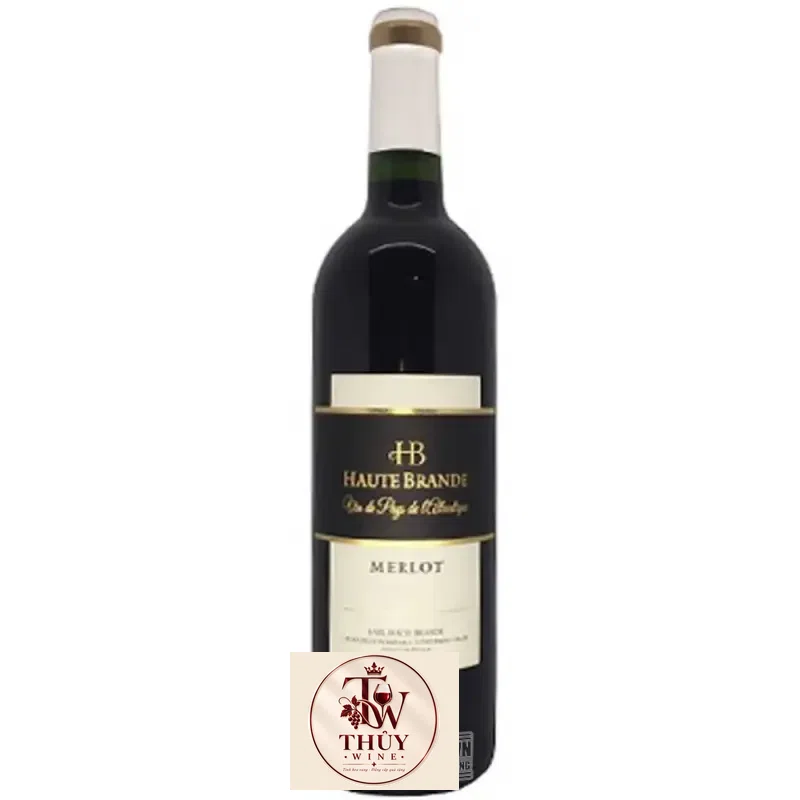 Vang Pháp Domaine Haute Brande Merlot uống ngon