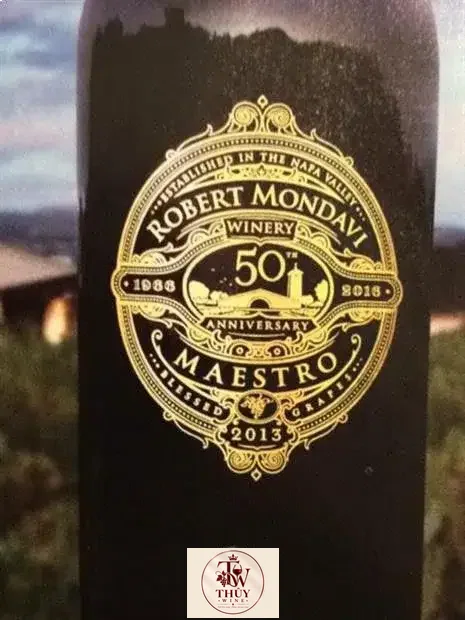 Vang Mỹ Robert Mondavi 50th Anniversary Maestro
