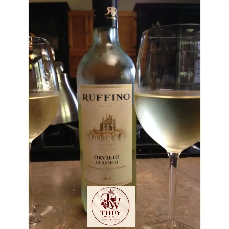 ruou vang ruffino orvieto classico grechetto – trebbiano giá bao nhiêu