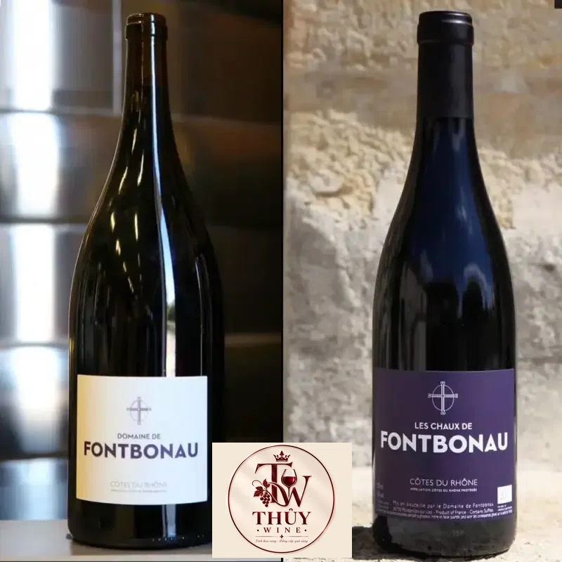 Địa chỉ mua vang phap les chaux de fontbonau cotes du rhone giá rẻ nhất