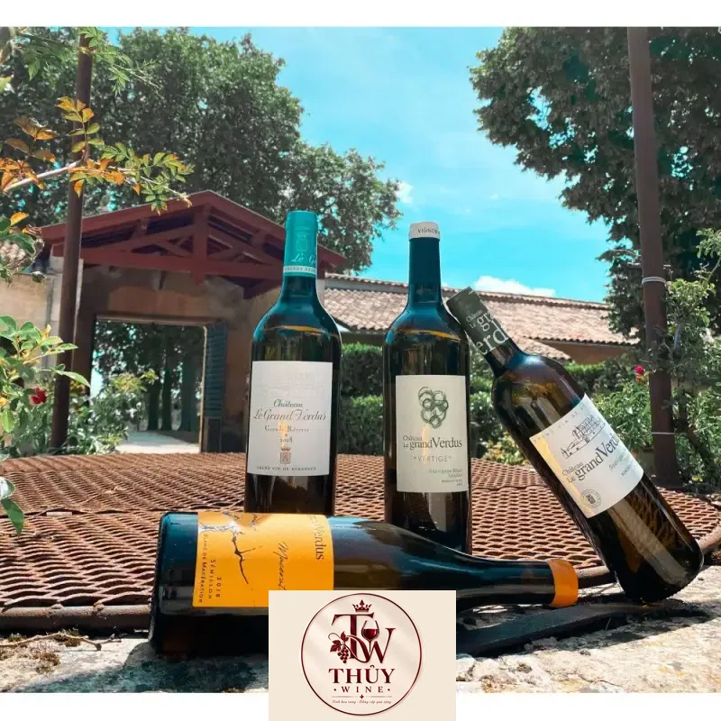 Mua vang phap chateau le grand verdus grande reserve trang giá rẻ tại Sài Gòn