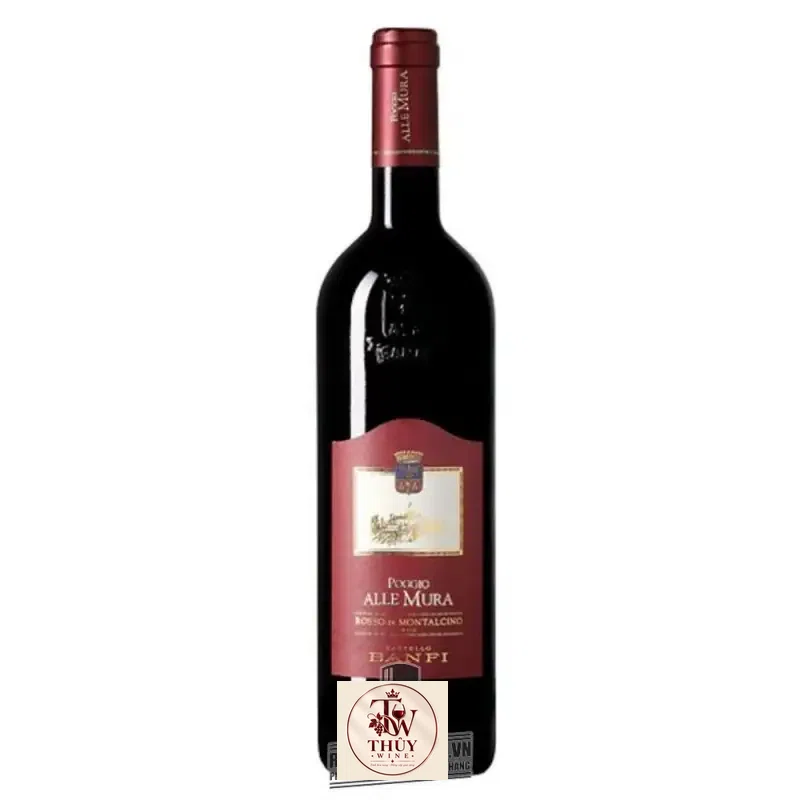 Vang Ý Castello Banfi Poggio Alle Mura Rosso Di Montalcino