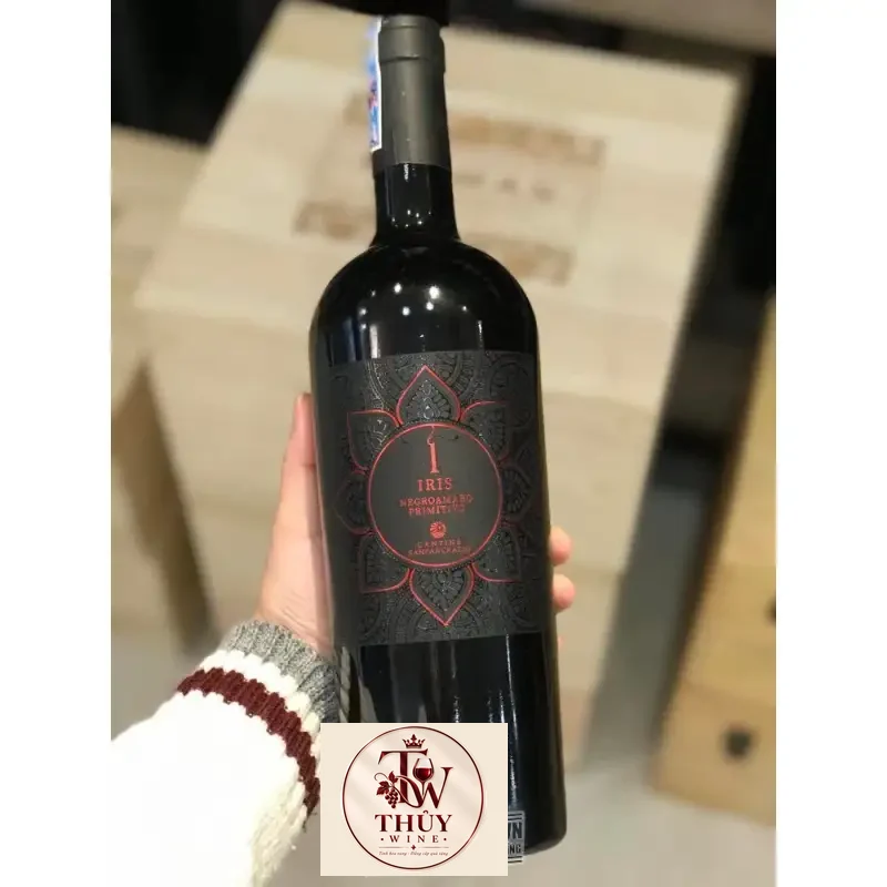 Vang Ý Iris Negroamaro Primitivo Cantine San Pancrazio