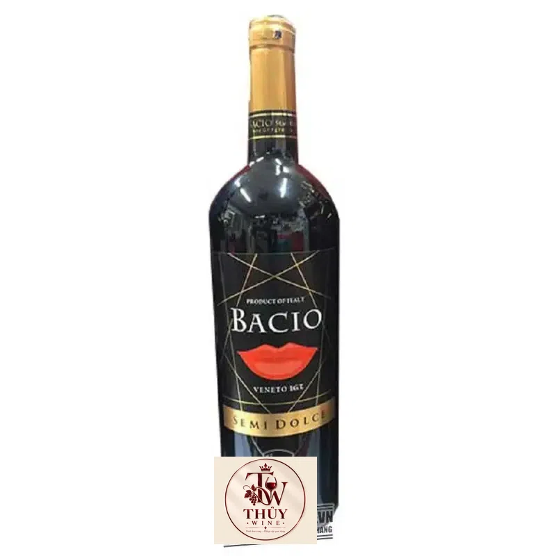 Rượu Vang Ngọt BACIO SEMI DOLCE uống ngon