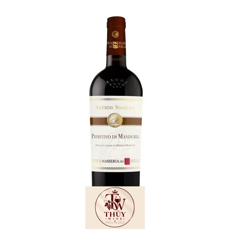 Vang Ý Antico Sigillo Primitivo di Manduria