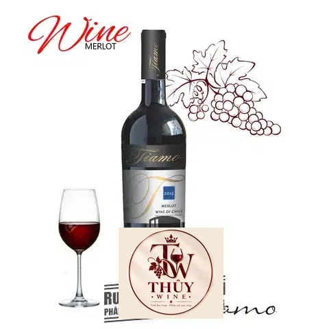 Vang Chile TIAMO MERLOT