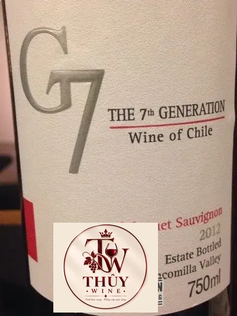 Vang Chile G7 Cabernet Sauvignon