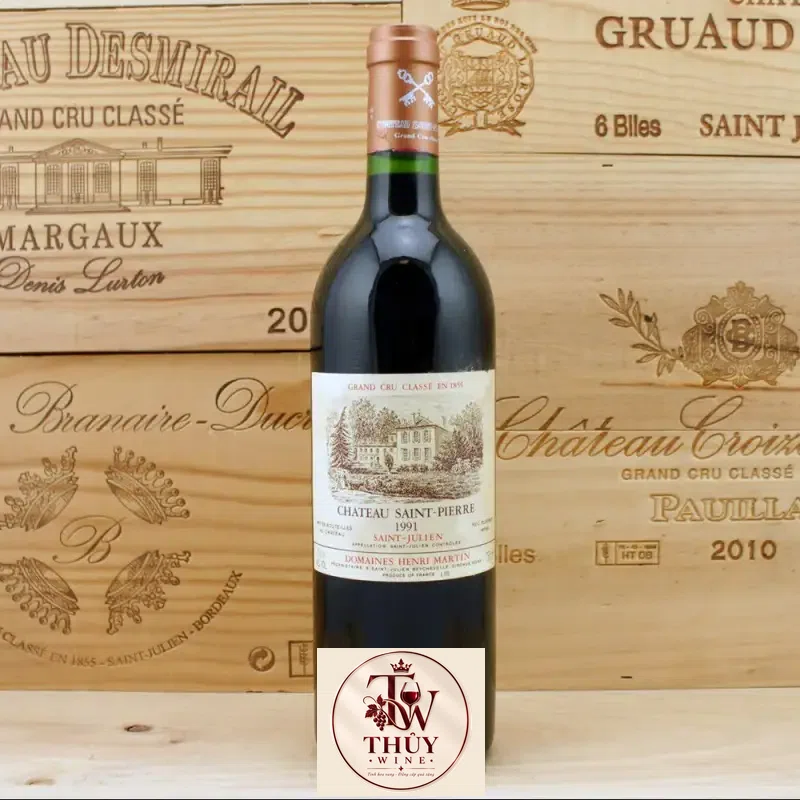 Vang Pháp Chateau Saint Pierre Saint Julien cao cấp