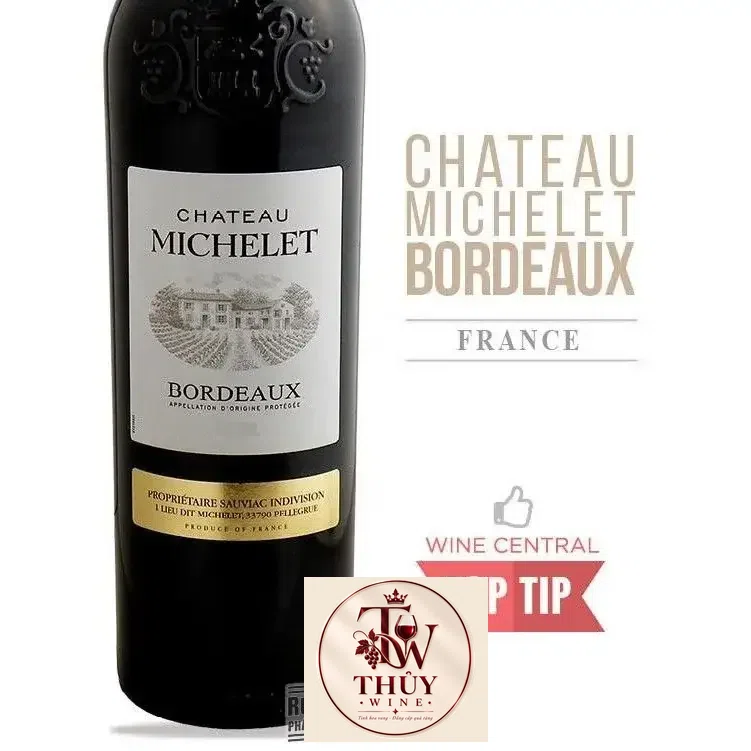 Vang Pháp Chateau Michelet Bordeaux