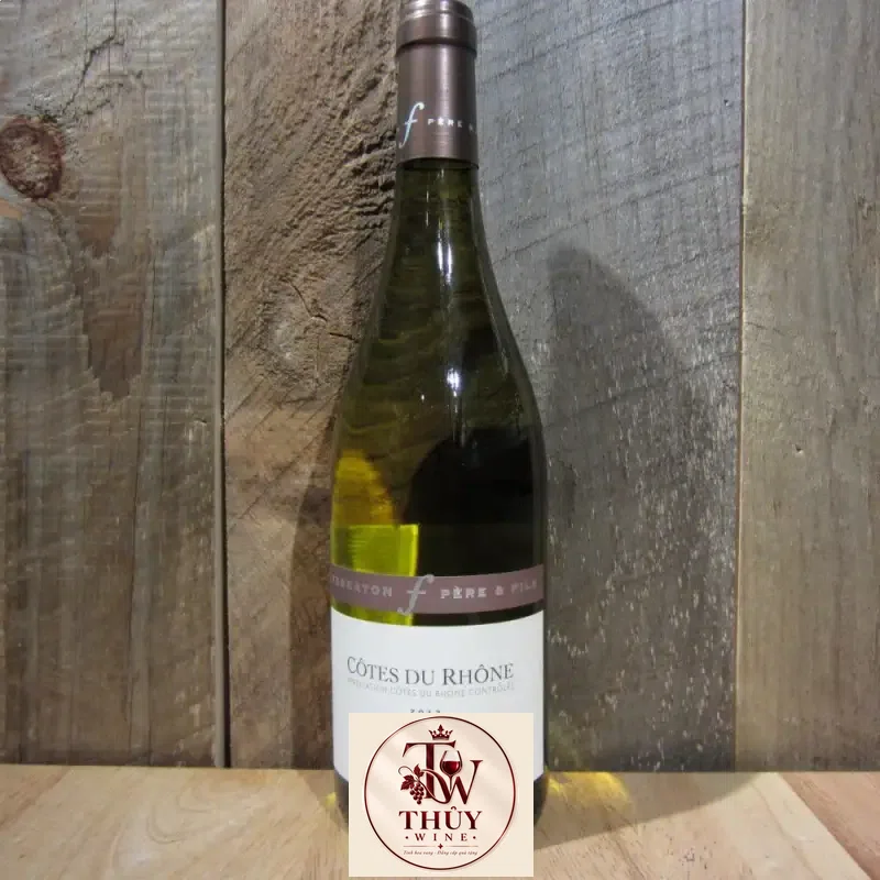 Giá vang phap cotes du rhone samorens blanc