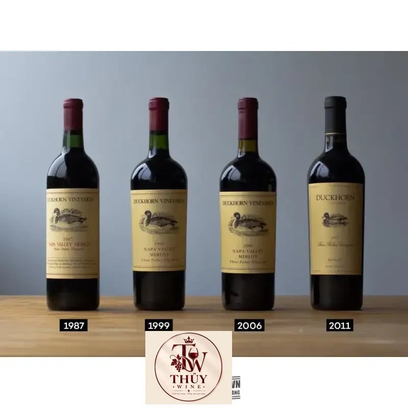 Vang Mỹ Duckhorn Three Palms Vineyard Merlot Napa Valley
