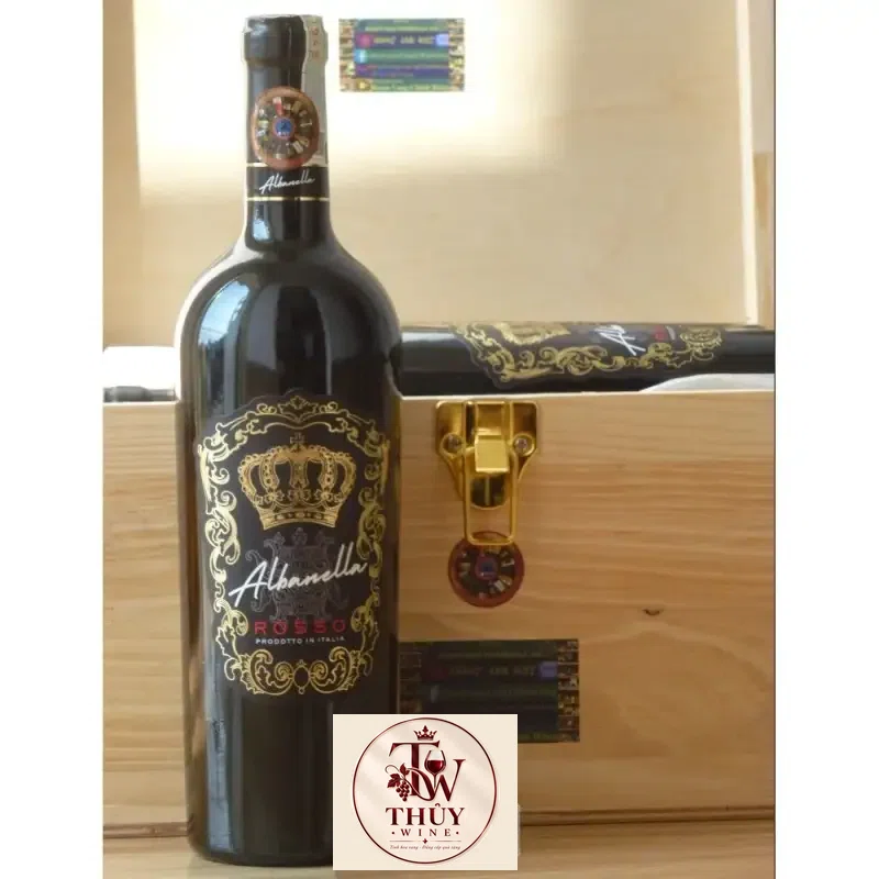 VANG Ý ALBANELLA VINO ROSSO GIÁ RẺ NHẤT